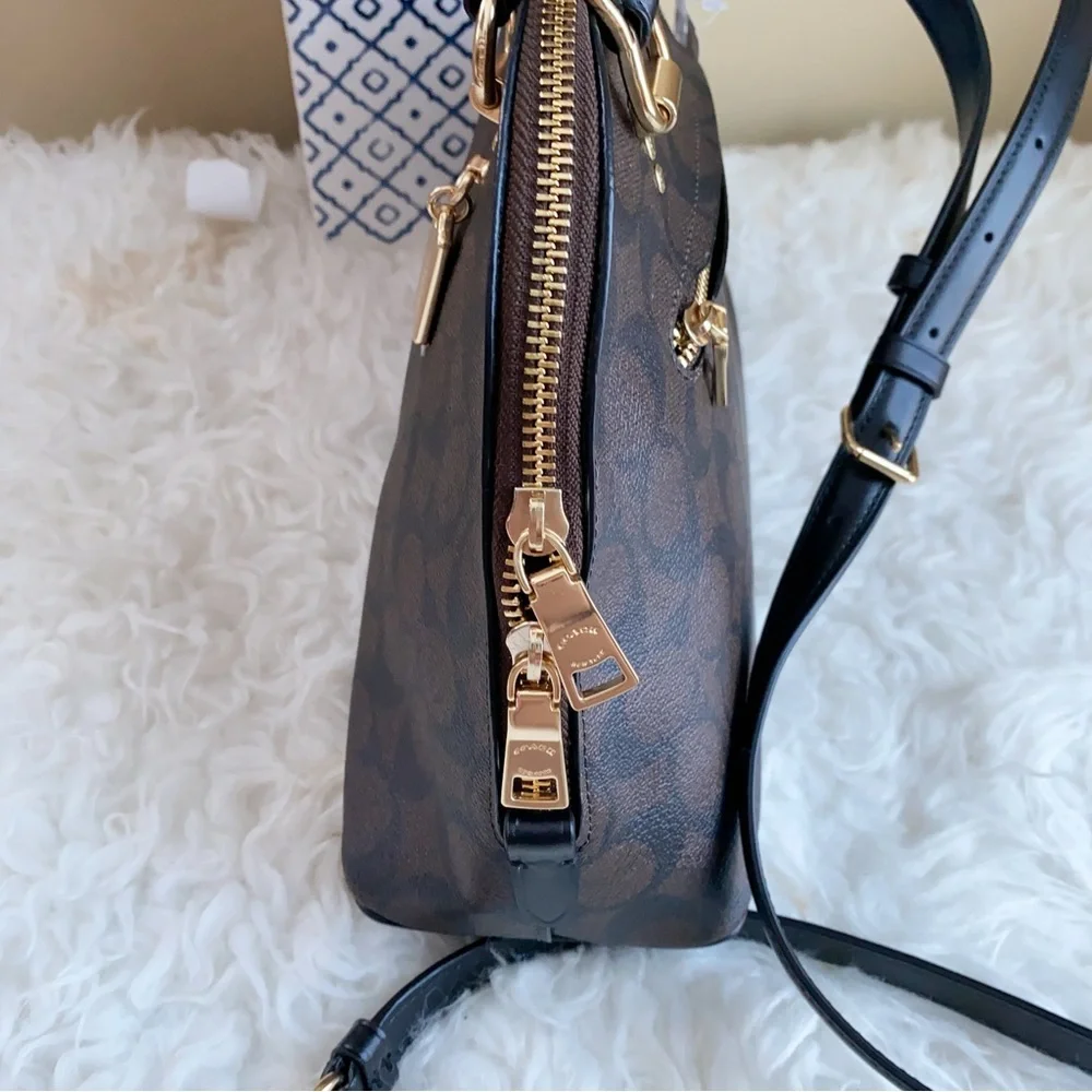 Coach Katy Satchel in signature - Picture 5 of 7